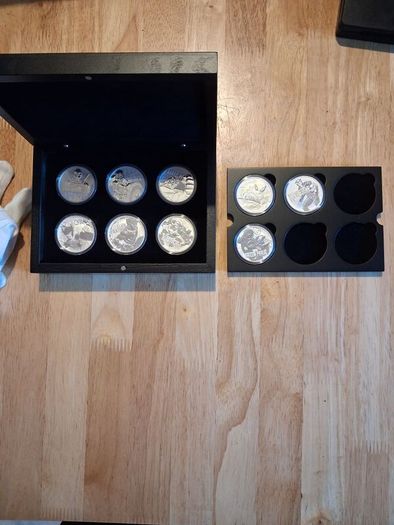 Marvel 1 oz  silver set of 9 coins