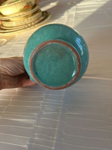 mid-century ceramic pitcher