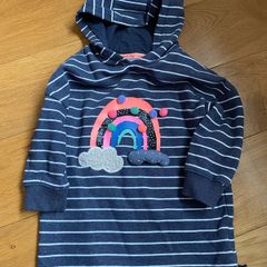 Next baby girl long hoodie/ dress 1.5-2 years old
