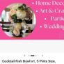Plastic cocktail bowls Image 3