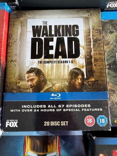 Blu-ray boxesets and movies