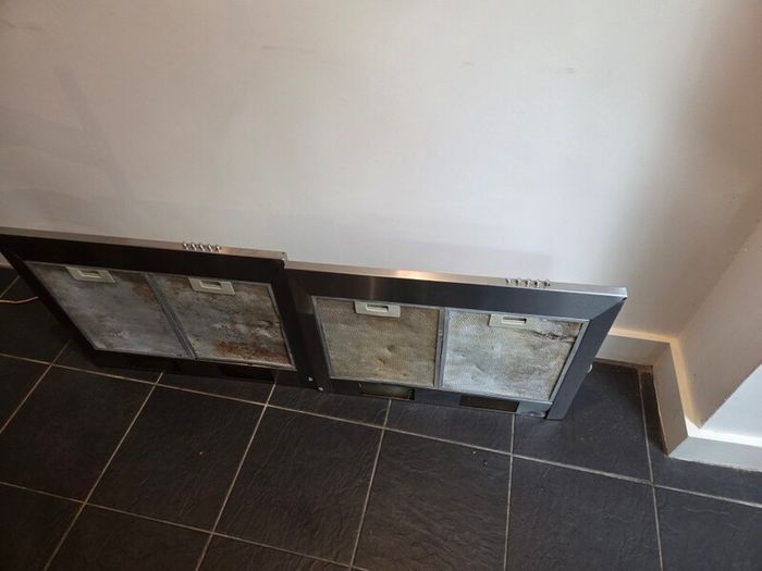 2 Stainless Steel Cooker Hood Extractors