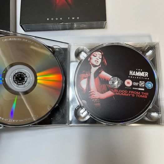 The Hammer Collection 21 Disc Collector's Box Set DVD + Booklet + 6 Postcards