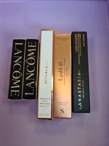 Lancome hypnose drama extreme volume Mascara 4ml. Rituals Mascara 8.5ml FULL size. Sculpted by Aimee LashLift Mascara Ultra Black 9ml Full size. Anastasia Beverly Hills Lash Sculpt Mascara 10ml Full size. 10e each