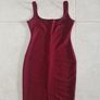 Bodycon dress Burgundy s. S/M Image 4