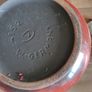 Vintage collectable W.Germany red pots Image 2