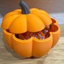 Pumpkin Bowl with Lid  Halloween Image 8