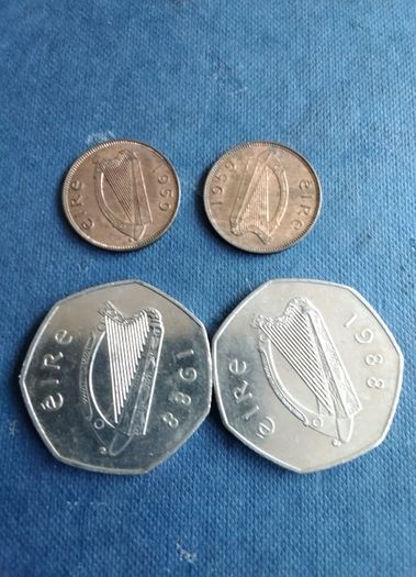 Four  Eire Coins