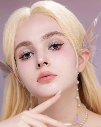 Flower Knows Moonlight Mermaid Collection Jewelry Lip Gloss in GE04 Moon Stone