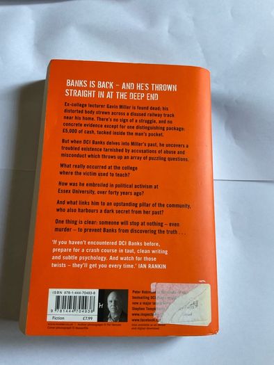 12 x Peter Robinson DCI BANKS crime series no 7 and 13 to 25 or individual