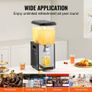 Commercial Beverage Dispenser, 18 L Juice Dispenser, 300W 304 Stainless Steel Food Grade Ice Tea Drink Machine Image 6