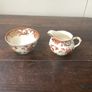 Masons Brown Velvet Milk Jug and Sugar Bowl Image 2
