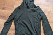 Men's Olive Green Pullover Fleece Hoodie