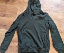 Men's Olive Green Pullover Fleece Hoodie