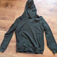 Men's Olive Green Pullover Fleece Hoodie