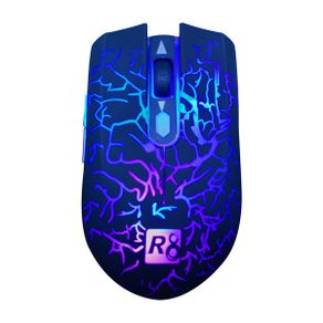 6 LED wired Mouse