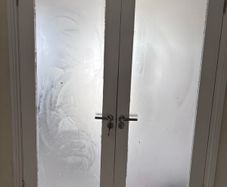 glass doors