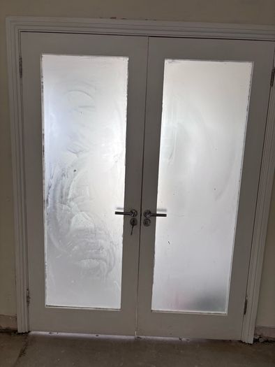 glass doors