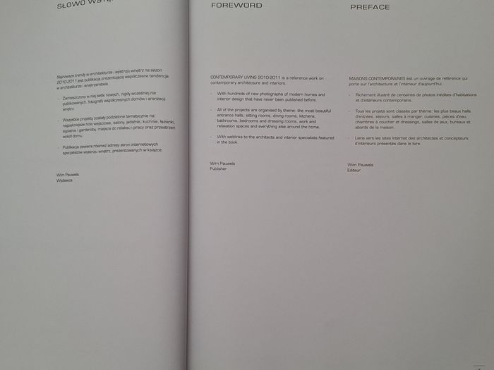 Interior Design Trilingual Edition PL EN FR