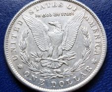 United States 1889 - 1 Morgan Dollar Silver coin