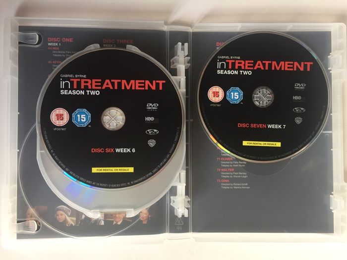 In Treatment - Season 1-3 (2008-2010) Gabriel Byrne [DVD TV Boxsets]