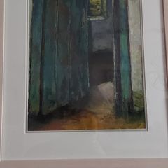 Kay Scully oil on board painting