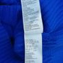 Abercrombie & Fitch cable-knit crewneck mens muscle top sweater blue large size Image 4