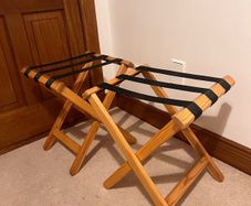 Luggage racks / stands x 2