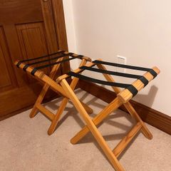 Luggage racks / stands x 2