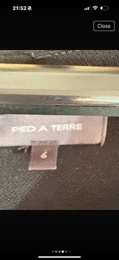 pied a terre dress size 6