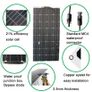 2pcss 100w 12v portable Solar Panel Flexible 16V 800W plate CELLS Monocrystalline silicon Image 5