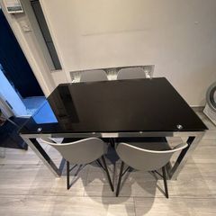 Chrome Mirrored  Kitchen / Dinning table