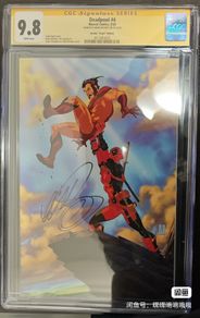 CGC Signature Series 9.8 Graded Copy of Deadpool #4