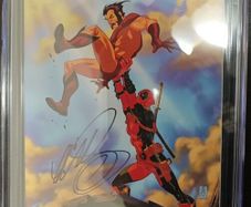 CGC Signature Series 9.8 Graded Copy of Deadpool #4