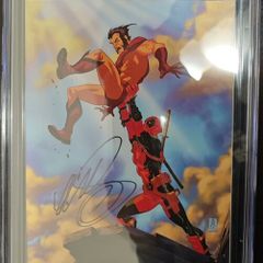 CGC Signature Series 9.8 Graded Copy of Deadpool #4