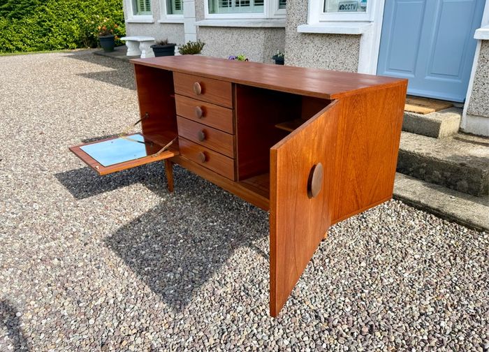 vintage teak sideboard