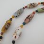 Vintage Venetian Style Old Face Glass Beads Necklace Image 5