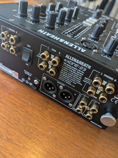 Allen & Heath XONE23 Professional DJ mixer including decksaver