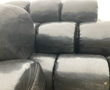 Bales of silage