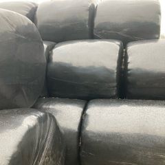 Bales of silage