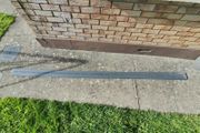2 x Brand New PVC Ventilation Panel / Wall Cladding Cezar 10 cm (3.00 m, Graphite)