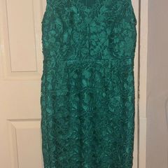 Precis Green Lace Dress size 12