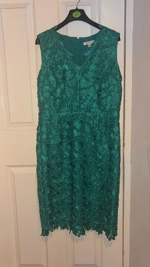 Precis Green Lace Dress size 12