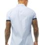 Police Shirt Blue Muscle Fit Xxl Image 2