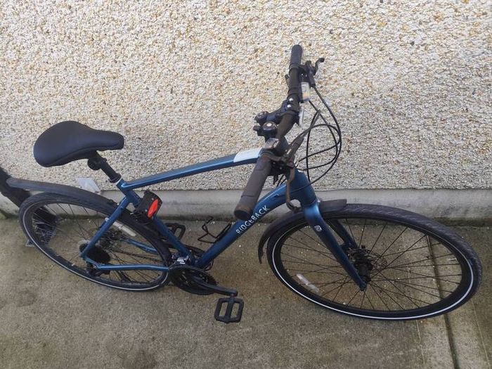 Ridgeback Element Hybrid Bike XL 21 inch Blue  Excellent Condition  and Child Seat and Extras