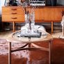 Nathan Mid Century Teak And Glass Coffee table Image 2