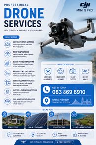 Drone Services Dublin | 4K Aerial Photography & Inspections