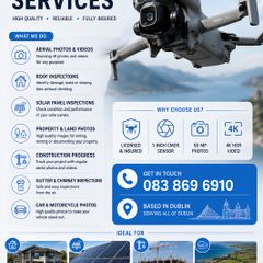 Drone Services Dublin | 4K Aerial Photography & Inspections