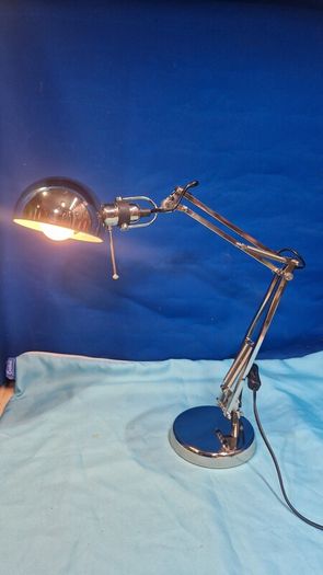 Chrome Architect Desk Lamp