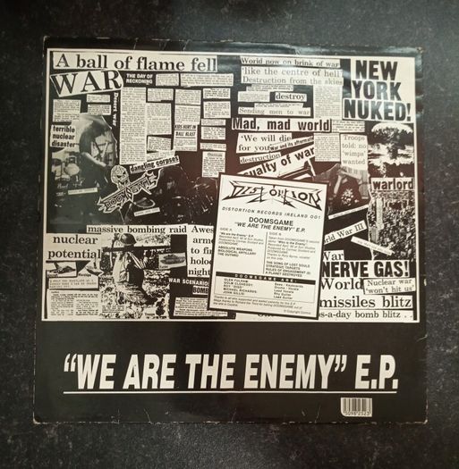 Doomsgate - We Are The Enemy. 1992 Irish metal 12' EP.